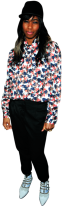 Santigold On Her New Album, Beyoncé As Backup Dancer, - Santigold (330x412), Png Download