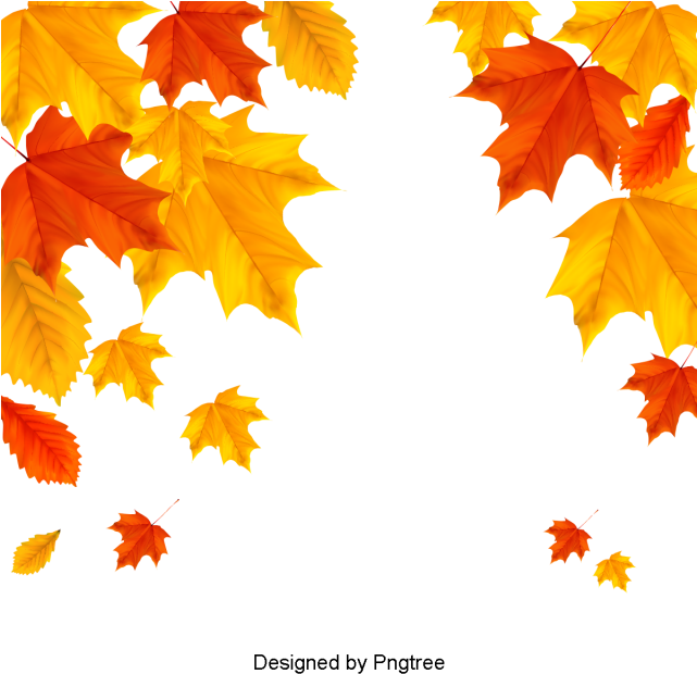 Beautiful, Cartoon, Lovely, Hand-painted, Watercolor, - Autumn (640x640), Png Download