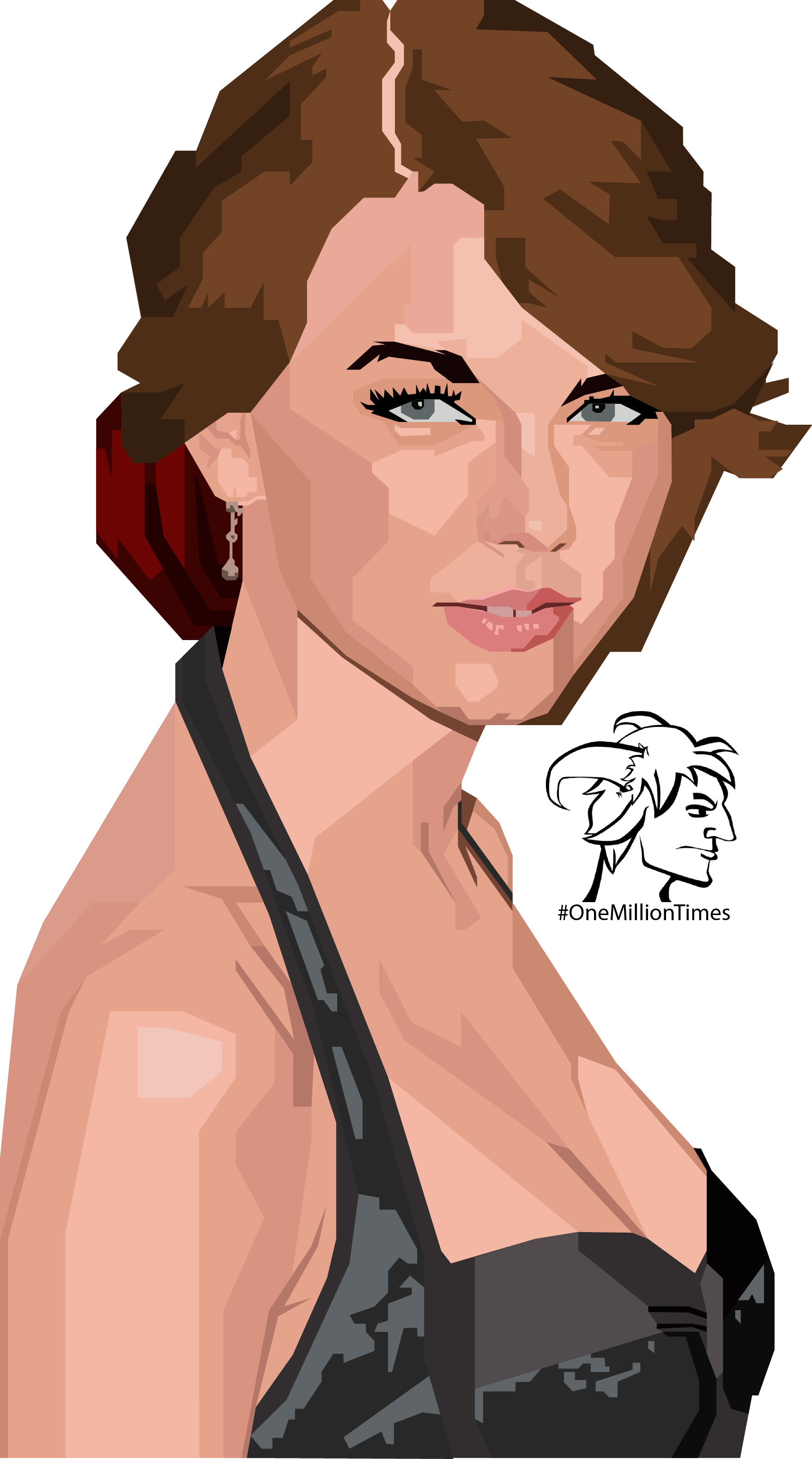 Taylor Swift Skintone Wpap - Taylor Swift (1758x3157), Png Download