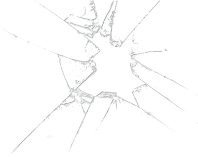 Broken Glass - Portable Network Graphics (400x400), Png Download