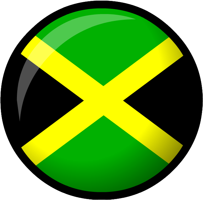 Jamaica Flag Clothing Icon Id 534 - Jamaica Png (662x651), Png Download
