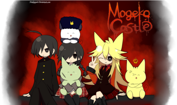Cannibalism, Anime, And Videogames - Mogeko Castle Mogeko (640x354), Png Download