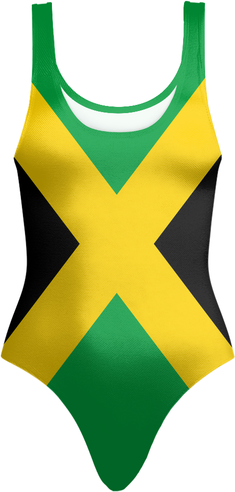 Jamaican Flag Swimsuit - Clothing (1024x1024), Png Download