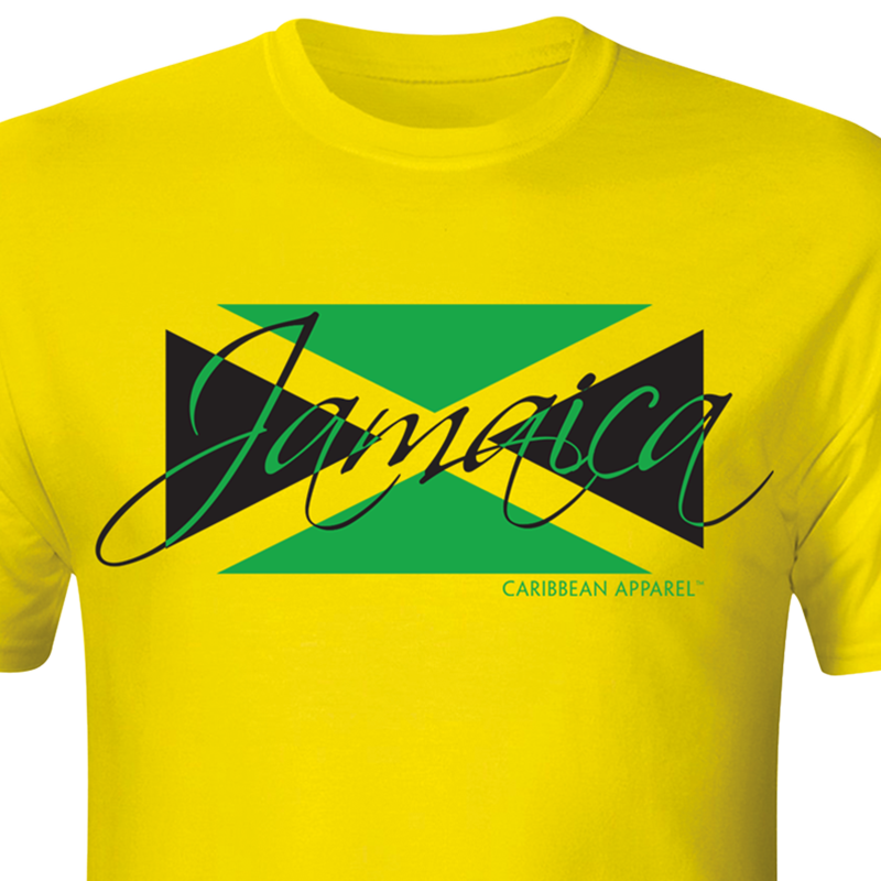 Jamaica Flag Tshirt - Flag Of Jamaica (800x800), Png Download