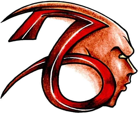 Capricorn Tribal Zodiac Tattoo Design - Tattoo (480x398), Png Download