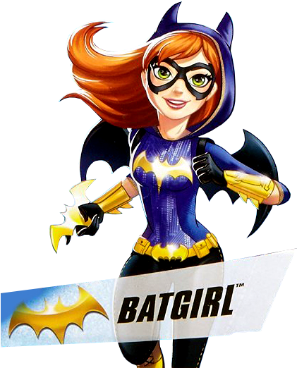 All About Monster High - Dc Superhero Girls Batgirl (443x537), Png Download