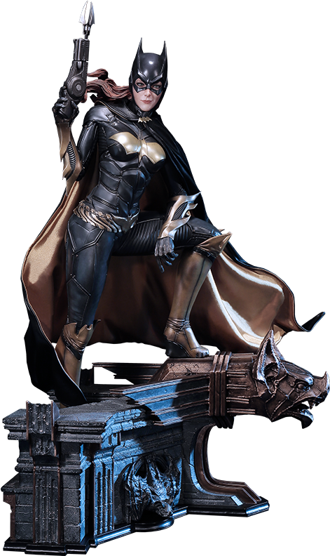 Batgirl Statue - Batgirl (480x795), Png Download