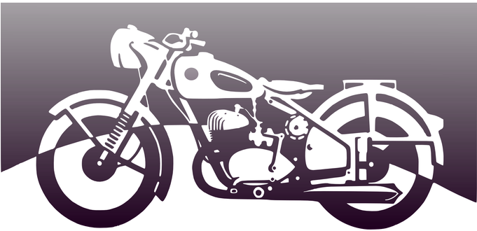 Motorbike Motorcycle Bike Harley Davidson - Harley Davidson Hd Clip Art (680x340), Png Download