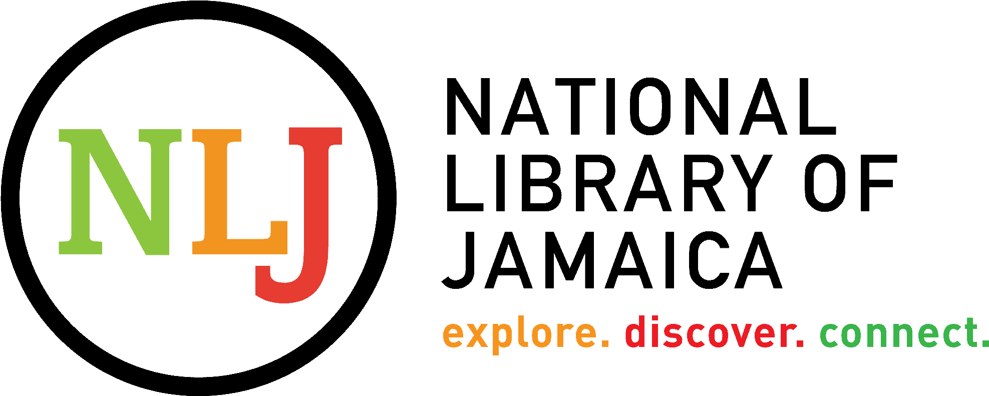 National Library Of Jamaica Logo (2075x925), Png Download