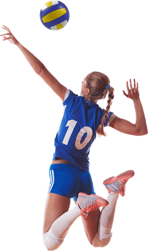 Free Png Volleyball Player Png Images Transparent - Volleyball Player Png (480x811), Png Download