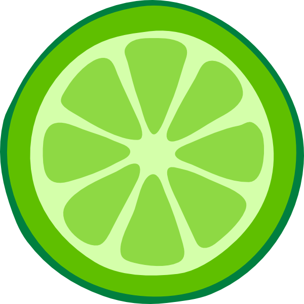 Clip Library Library Lime Clip Art At Clker Com Vector - Clip Art Cucumber Slice (600x599), Png Download