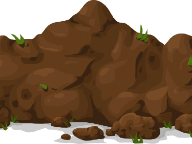 Hole Clipart Brown Ground - Clipart Images Of Soil (640x480), Png Download