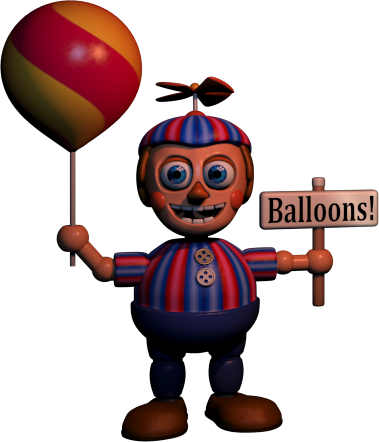 The Balloon Boy - Fnaf Memes Balloon Boy (379x442), Png Download