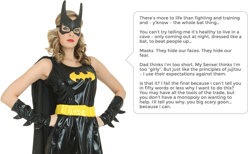 Batgirl Quotes - Batgirl Catch Phrases (1022x626), Png Download
