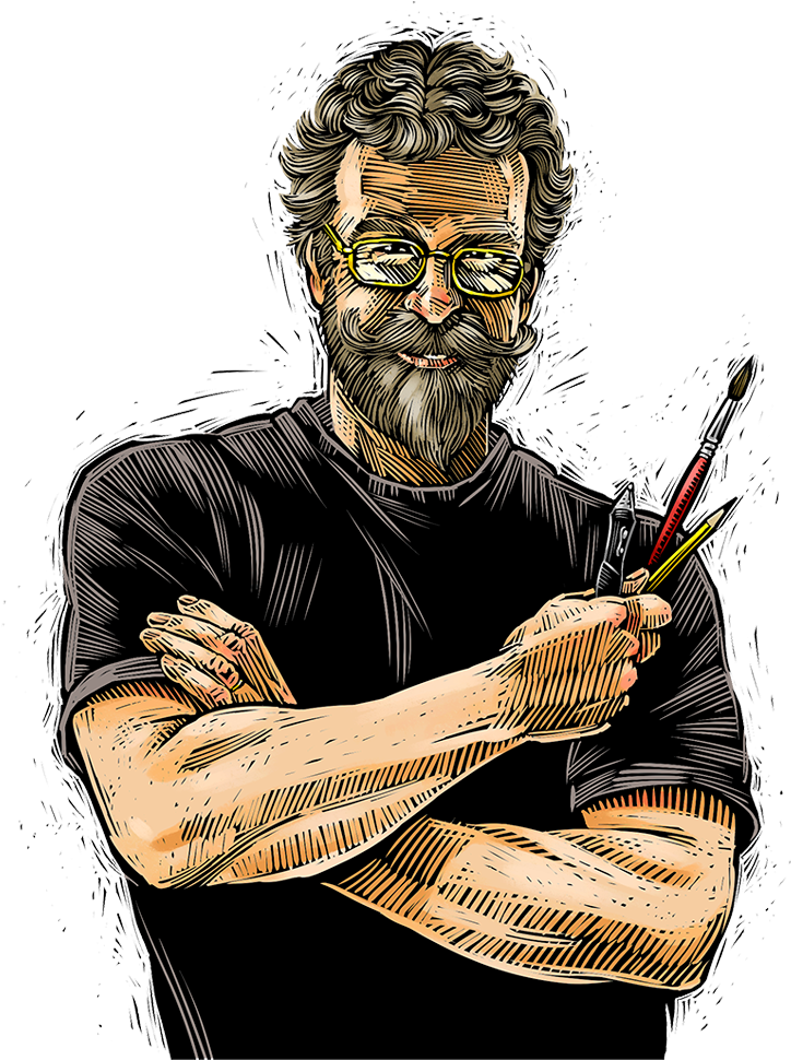 Keith Ward Illustration - Keith Ward (758x1020), Png Download