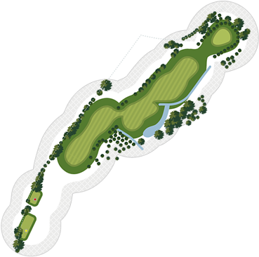 A Higher Level With Dead Ground Between The Top Of - Plan (400x400), Png Download