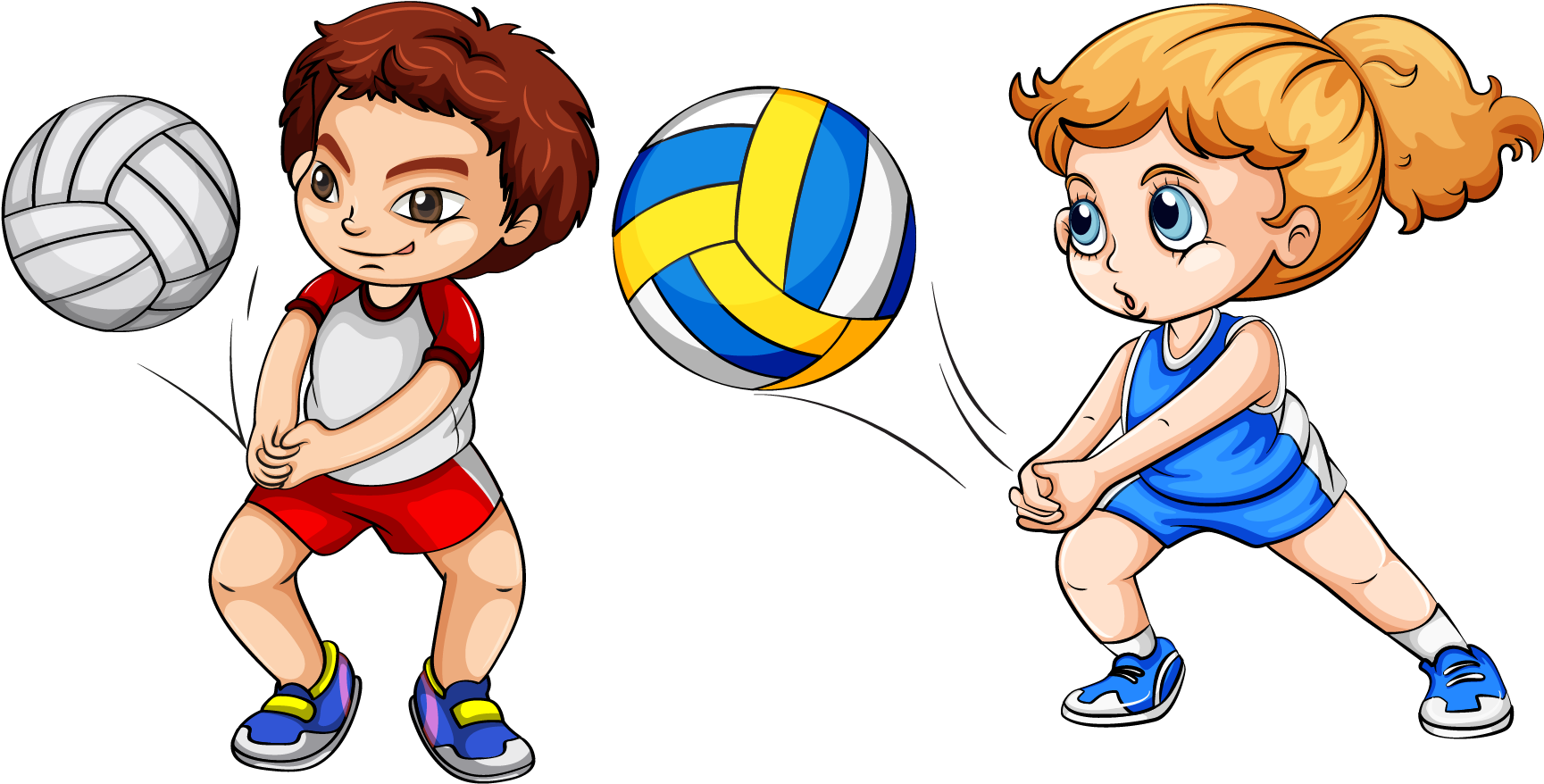 Sport Clip Baseball Transprent Png Free Download - Imagenes De Voleibol Animadas (1871x895), Png Download