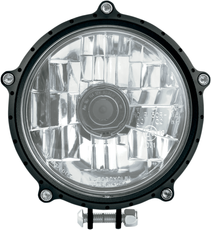 Roland Sands Black Ops 5 3/4" Universal Motorcycle - Universal Motorcycle 5 3 4 Headlights (883x960), Png Download