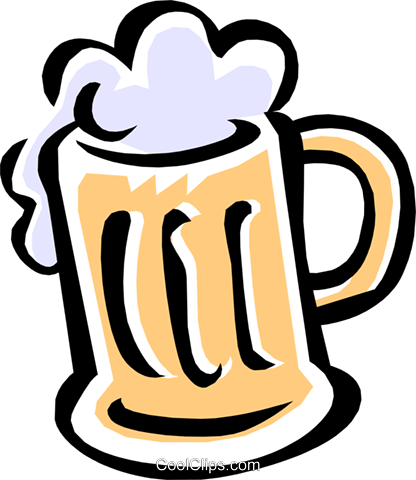 Mug Of Beer Royalty Free Vector Clip Art Illustration - Say No To Beer (416x480), Png Download