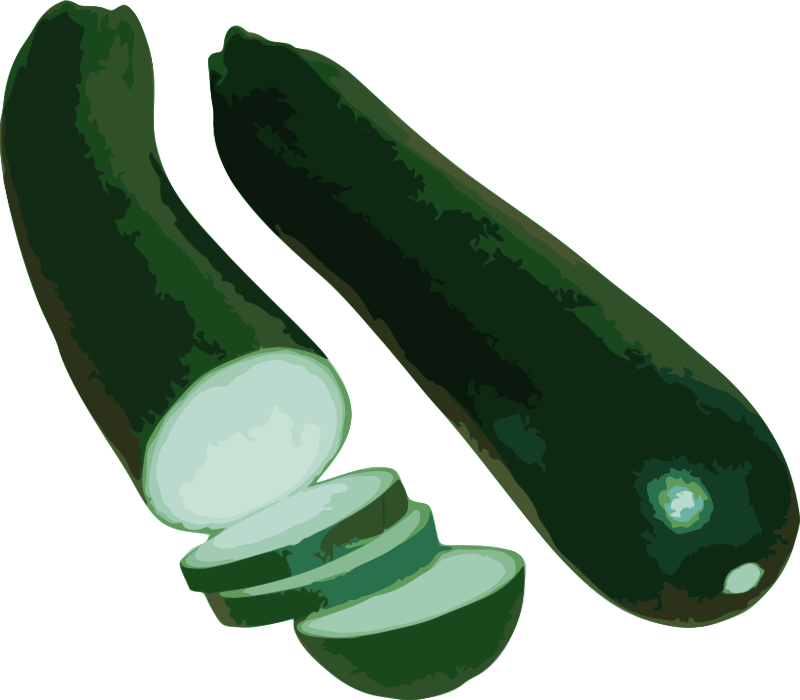 Png Cucumber Clipart - Zucchini Clipart (800x700), Png Download