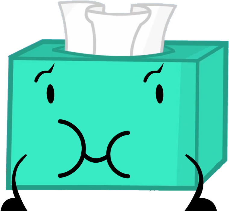 Tissue Box- Like Spongy - Inanimate Insanity 2 Tissues (1062x928), Png Download