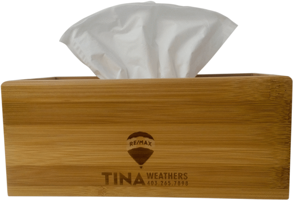 Bamboo Tissue Box - Blue Mountain Resort (1024x908), Png Download