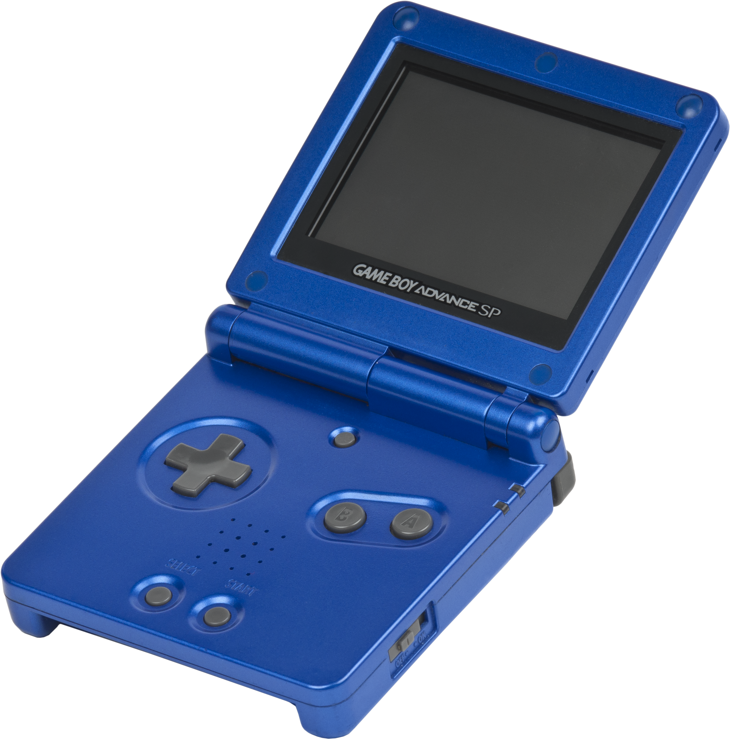 Game Boy Advance Sp Mk1 Blue - Gameboy Advance Sp (2560x2580), Png Download