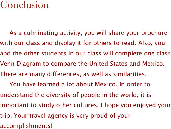 Conclusion As A Culminating Activity, You Will Share - Conclusion For Geography Project (570x430), Png Download