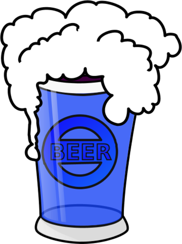Vector Clip Art - Beer Clip Art (600x804), Png Download