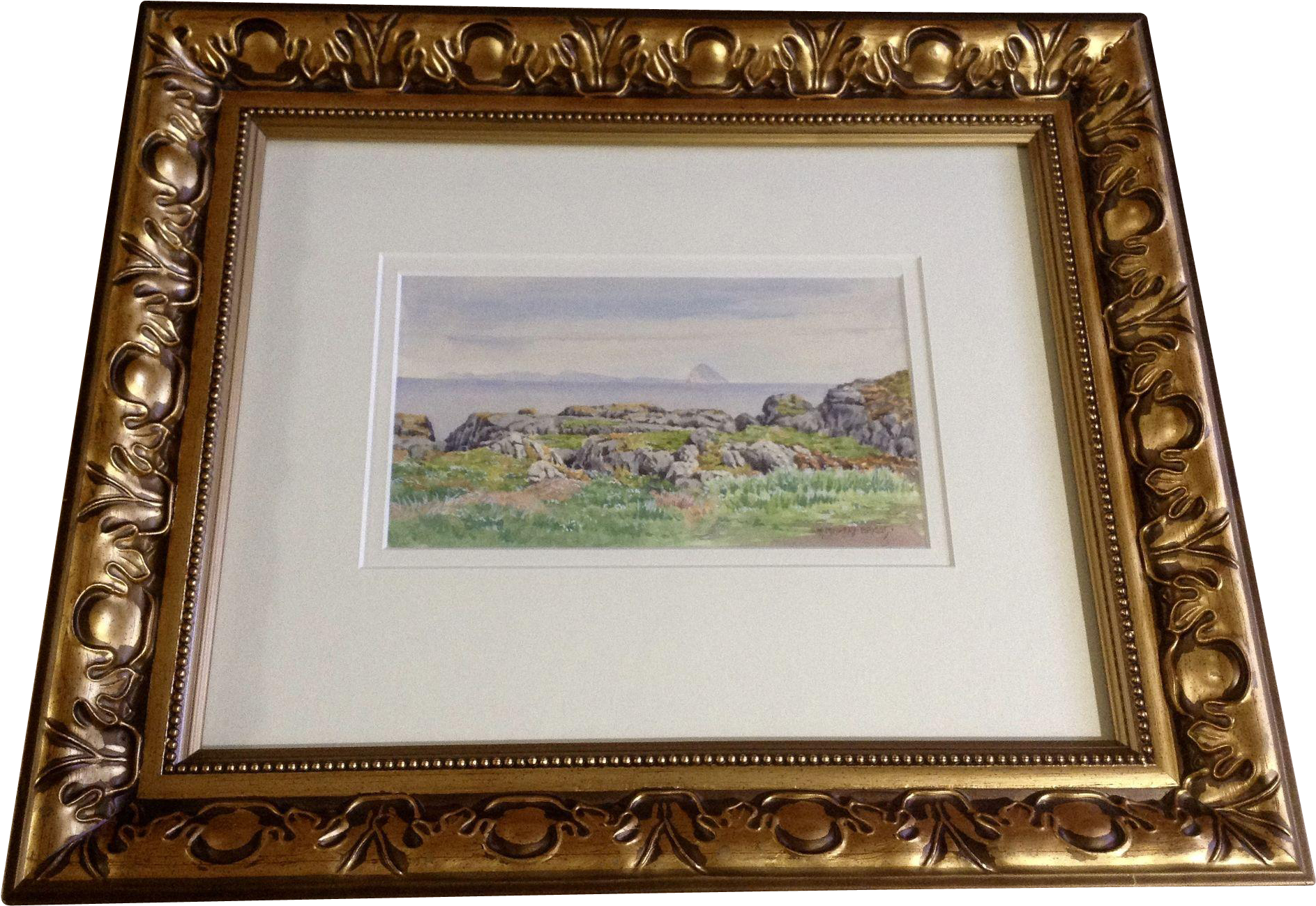 Murray Briggs, Clyde Islands, Ailsa Craig And Arran - Picture Frame (1886x1886), Png Download