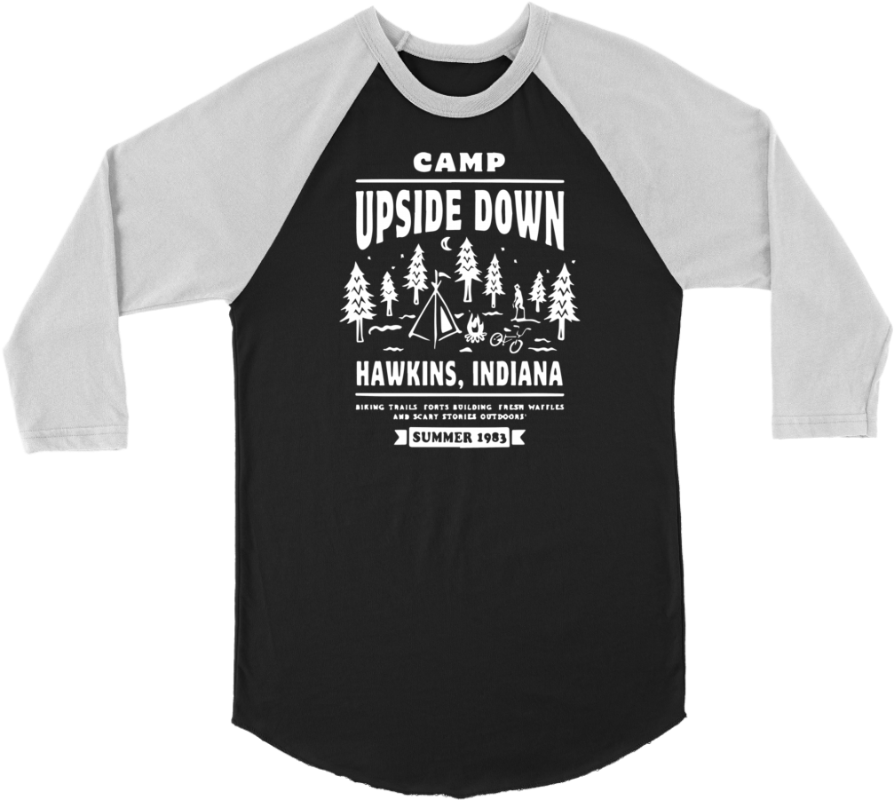 Camp Upside Down T-shirt - Daddy Shark (1024x1024), Png Download