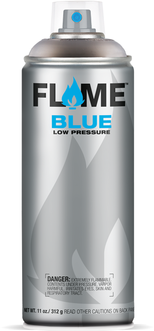 Flame Blue Spray Paint (800x800), Png Download