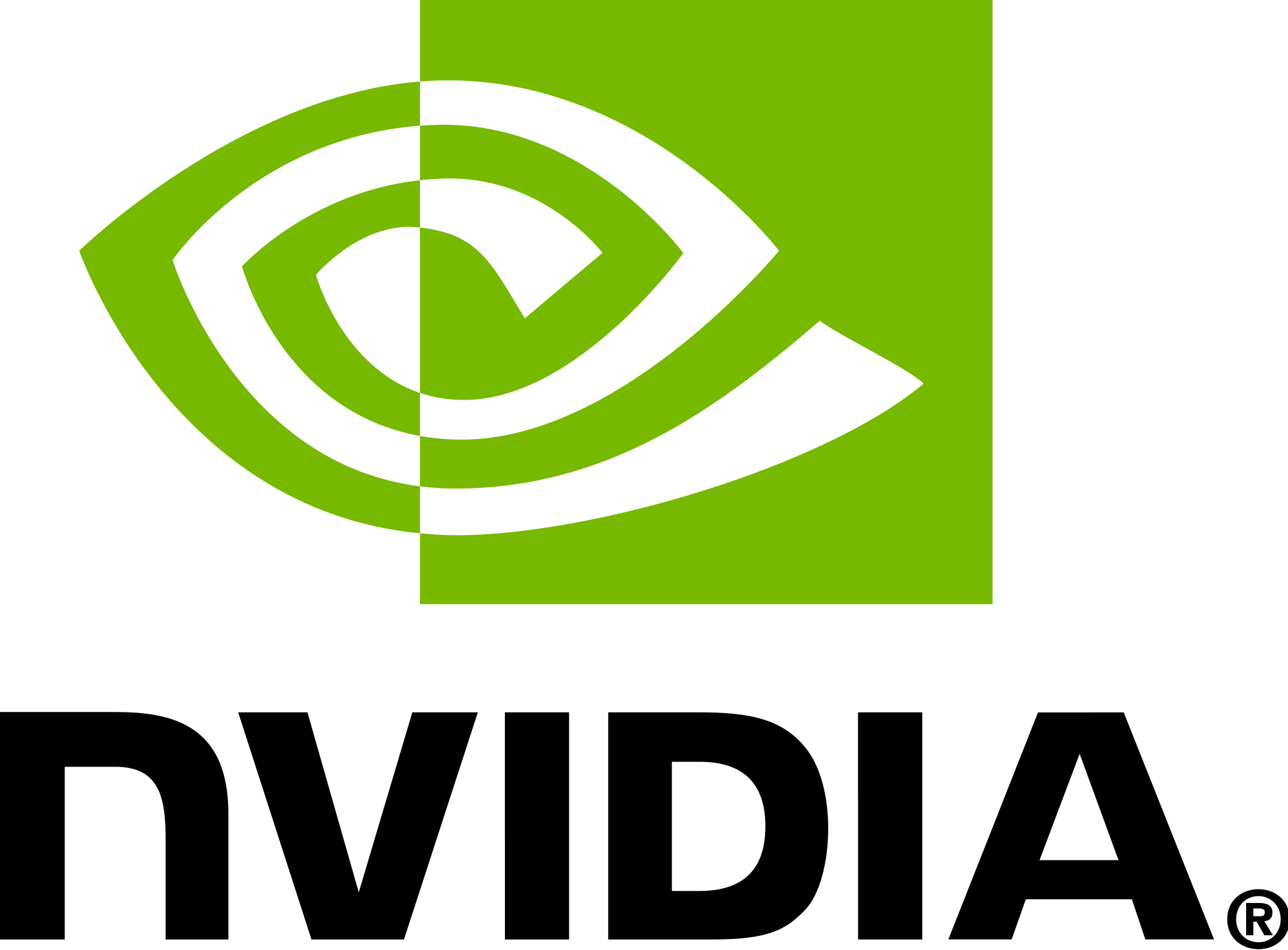 Image Nvidia Logo Logopedia - Nvidia Logo Png (2000x1476), Png Download