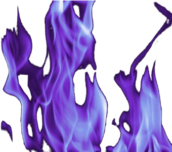 Transparent Purple Fire Png (400x300), Png Download