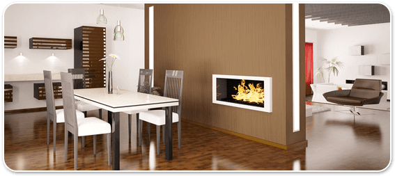 For Full Specifications Of The Hang On The Wall Fires - Fireplace (594x280), Png Download