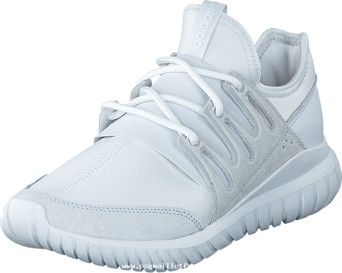 Adidas Originals Tubular Radial Crystal White S16 53242-01 - Shoe (705x563), Png Download