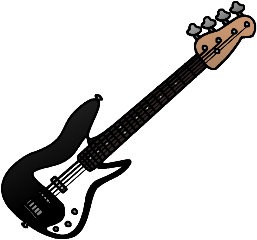 Bass Guitar Png - Bass Guitar Clipart (900x858), Png Download