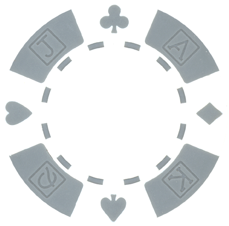 Clay Composite Card Suited Poker Chips 50 - White Poker Chip Png (464x459), Png Download