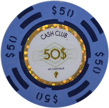 Picture Of 12793 Poker Chip "cash Club" 14gr Value (400x399), Png Download