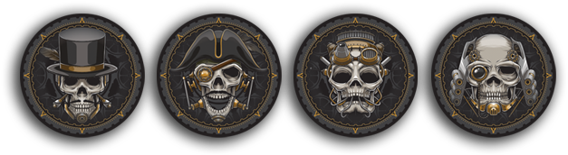 Ceramic Poker Chips Fully Customizable - Custom Poker Chips (640x193), Png Download