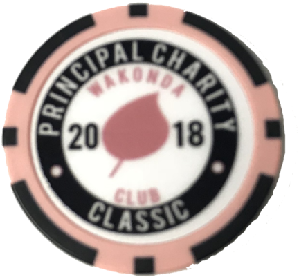 Poker Chip Ball Marker - Casino Token (451x480), Png Download