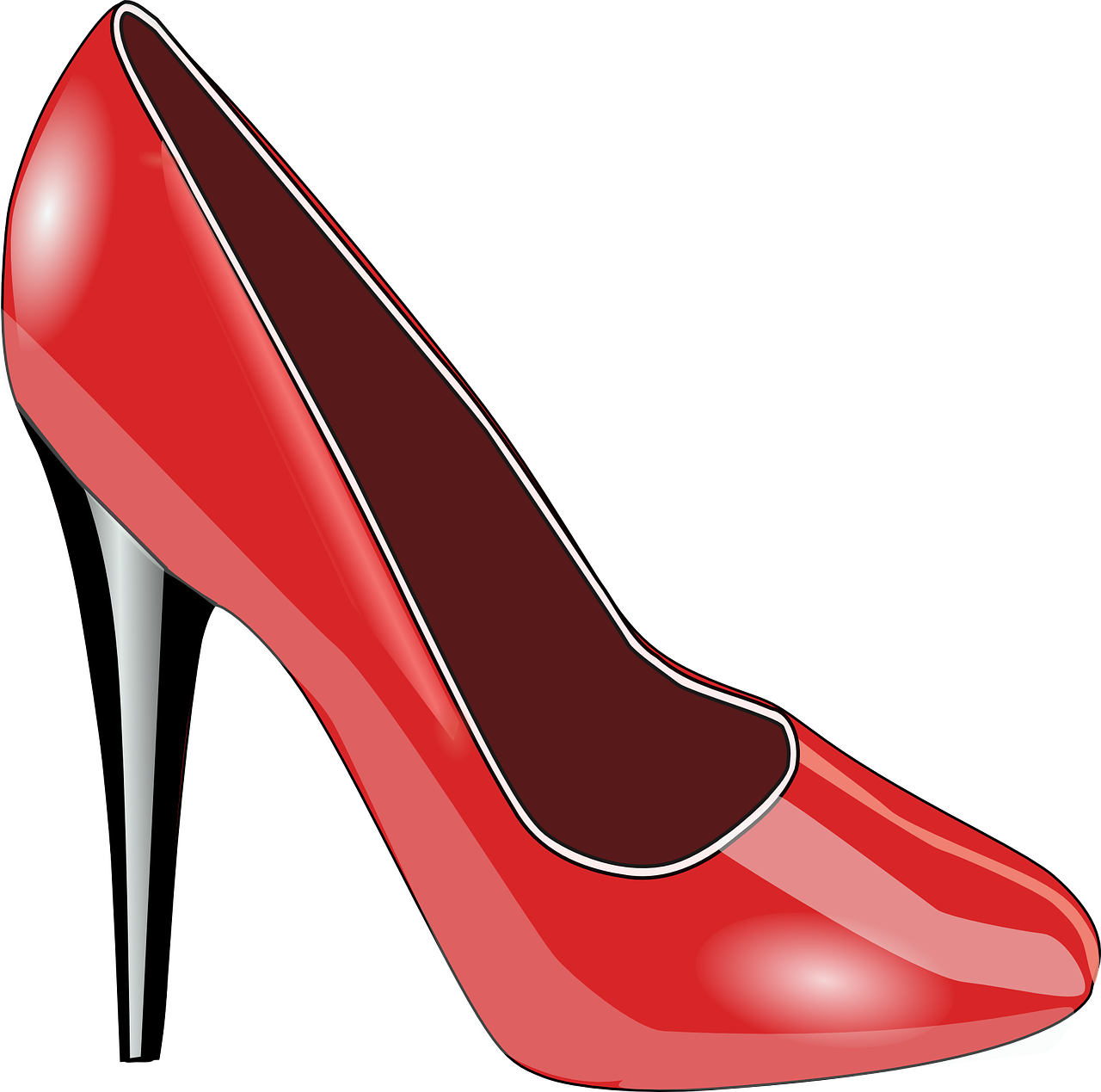 Shoe Clipart - Shoe Clip Art (600x595), Png Download