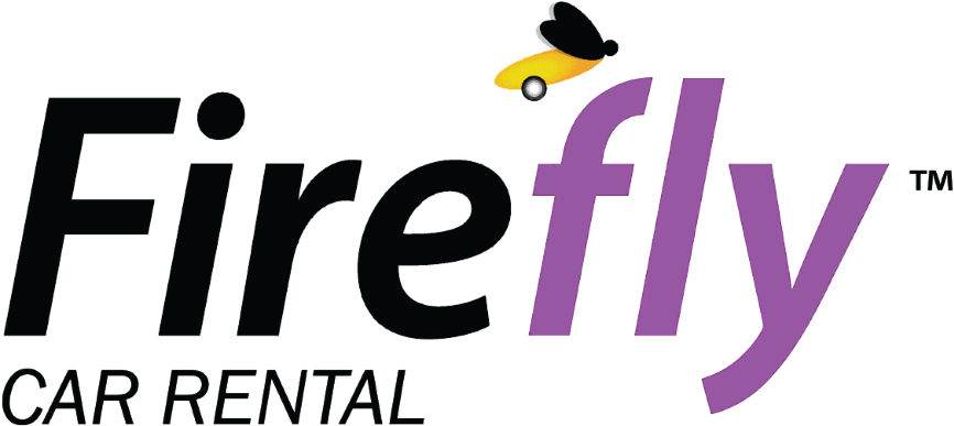 Firefly Car Rental Logo - Firefly Car Hire Logo (1000x419), Png Download