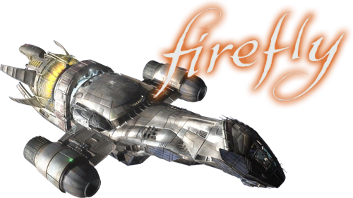 Firefly Tv Show Image With Logo And Character - Firefly Tv Series Logo (500x281), Png Download