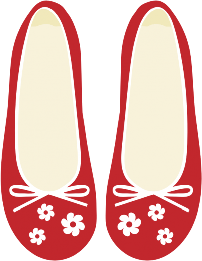 Download Flat Shoes Free Png Transparent Image And - Flat Shoes Clipart Png (400x517), Png Download
