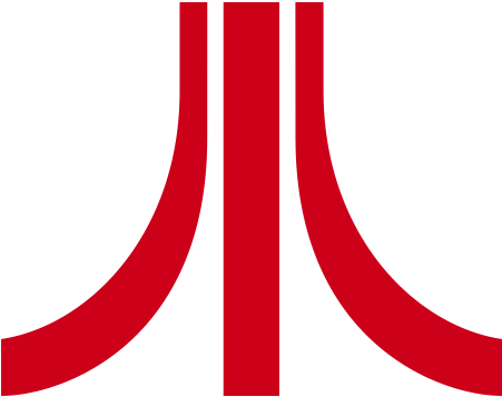 Pegatina Atari Logo - Three Black Line Logo (570x600), Png Download