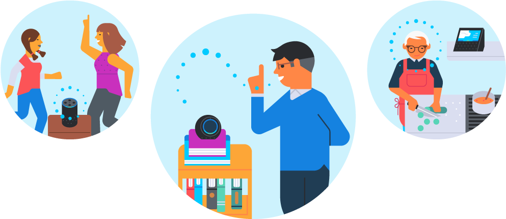 Start Building For Voice Today By Adding New Capabilities - Amazon Alexa (1056x524), Png Download
