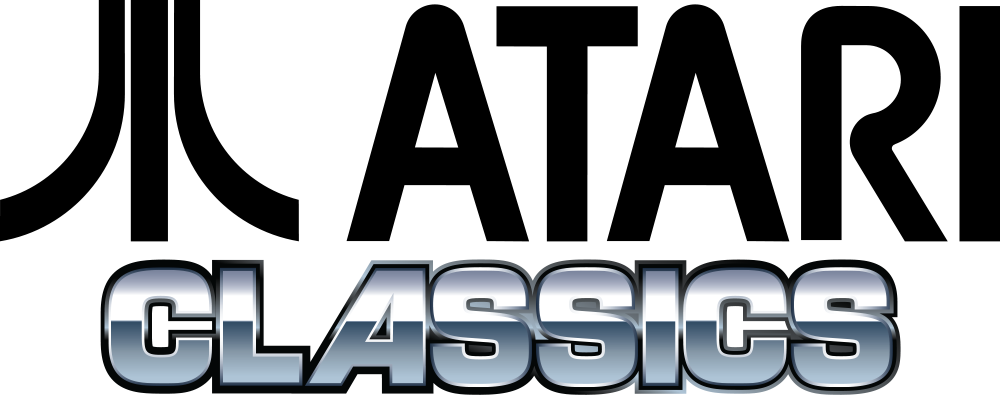 Atari Classics - Atari (1000x401), Png Download