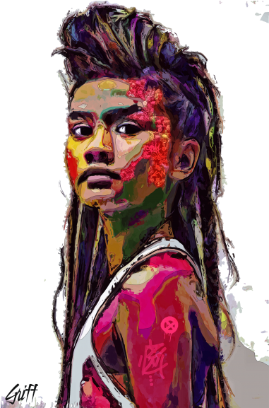 Svg Transparent Kid Transparent Rebel - Illustration (520x576), Png Download