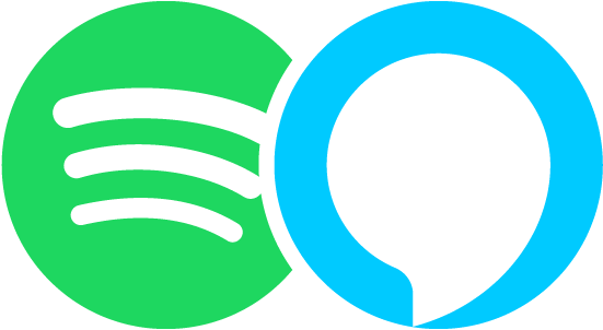 Alexa And Spotify - Spotify (551x302), Png Download